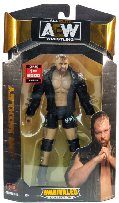 Jon Moxley Aew Chase 1/5000 Unrivaled Collection Series 8 #69 Action Figure
