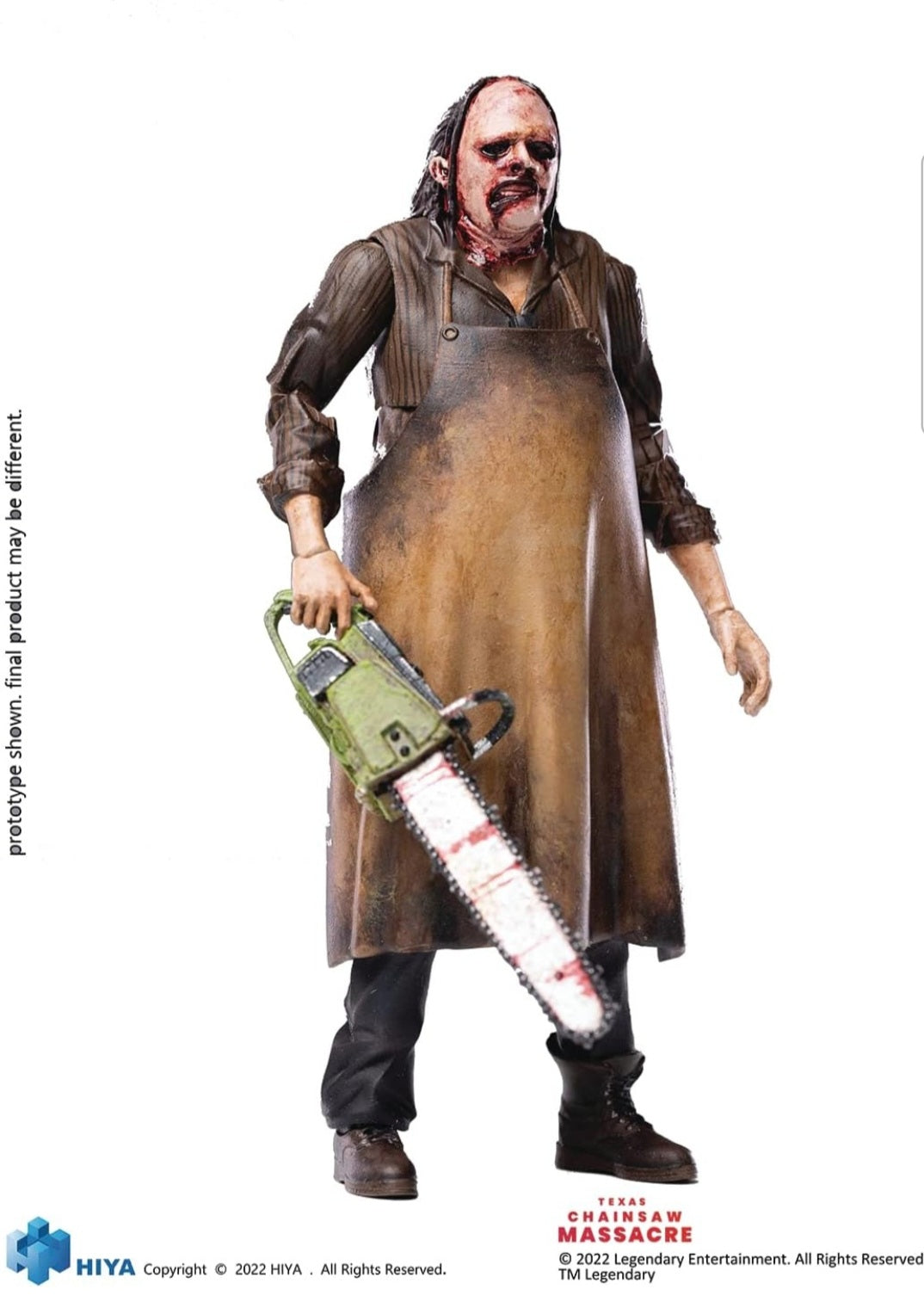 HIYA Texas Chainsaw Massacre 2022 Leatherface Slaughter Exquisite Mini 1:18 Scale Action Figure