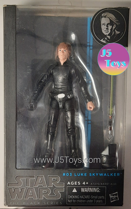 (Open box ) Star Wars: Black Series - # 03 Luke Skywalker
