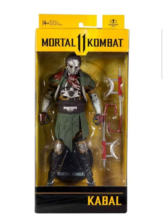 Mcfarlane Mortal Kombat 11 Series 6 Kabal Action Figure (Bloody)