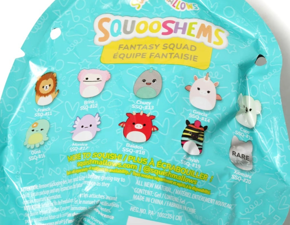 Squishmallows Fantasy Squad Squooshems Blind Pack 1X Single Pack