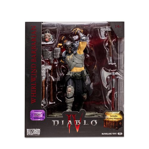 Mcfarlane Toys - Diablo IV - 7" Whirlwind Barbarian - Epic