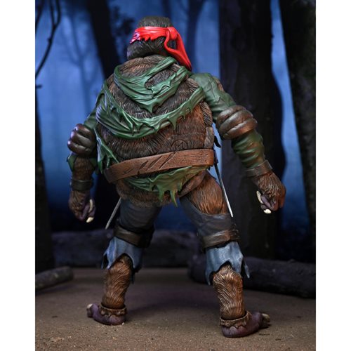 TMNT 7" Scale Figures - TMNT x Universal Monsters - Ultimate Raphael As The Wolfman