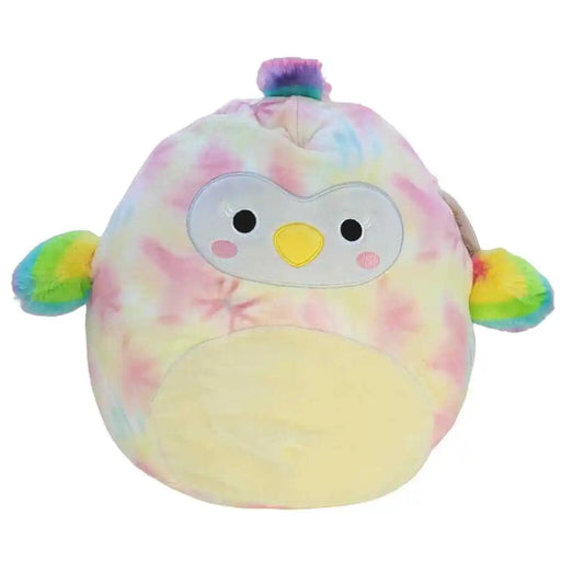 Squishmallow 12in Carmella the Tie Dyed Toucan
