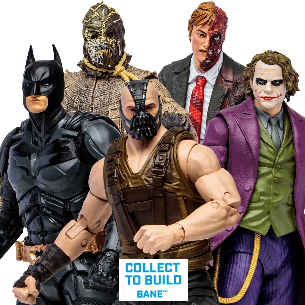 DC Multiverse Action Figurine Build A The Joker (The Dark Knight Trilogy)  18cm